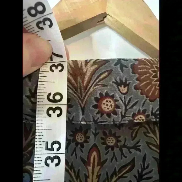 Cabi  Womens Blue Brown Provincial Floral Printed Dress Shift Size S, Boho - Picture 4 of 5